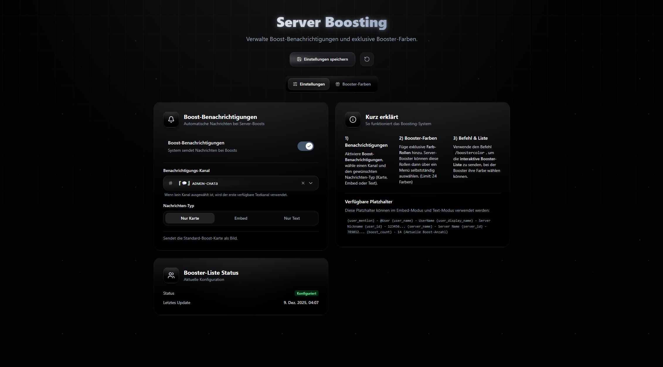 BoostSystem 1