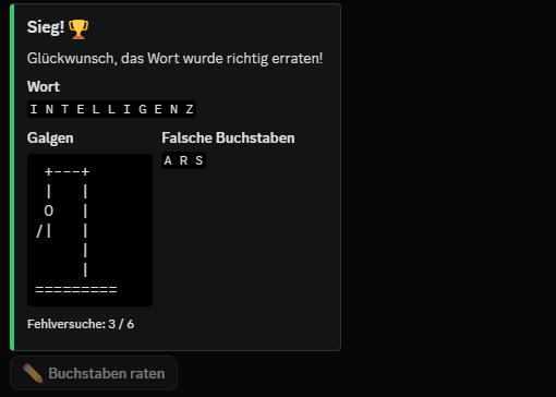 Games (Hangman, Connect Four, TicTacToe) 1