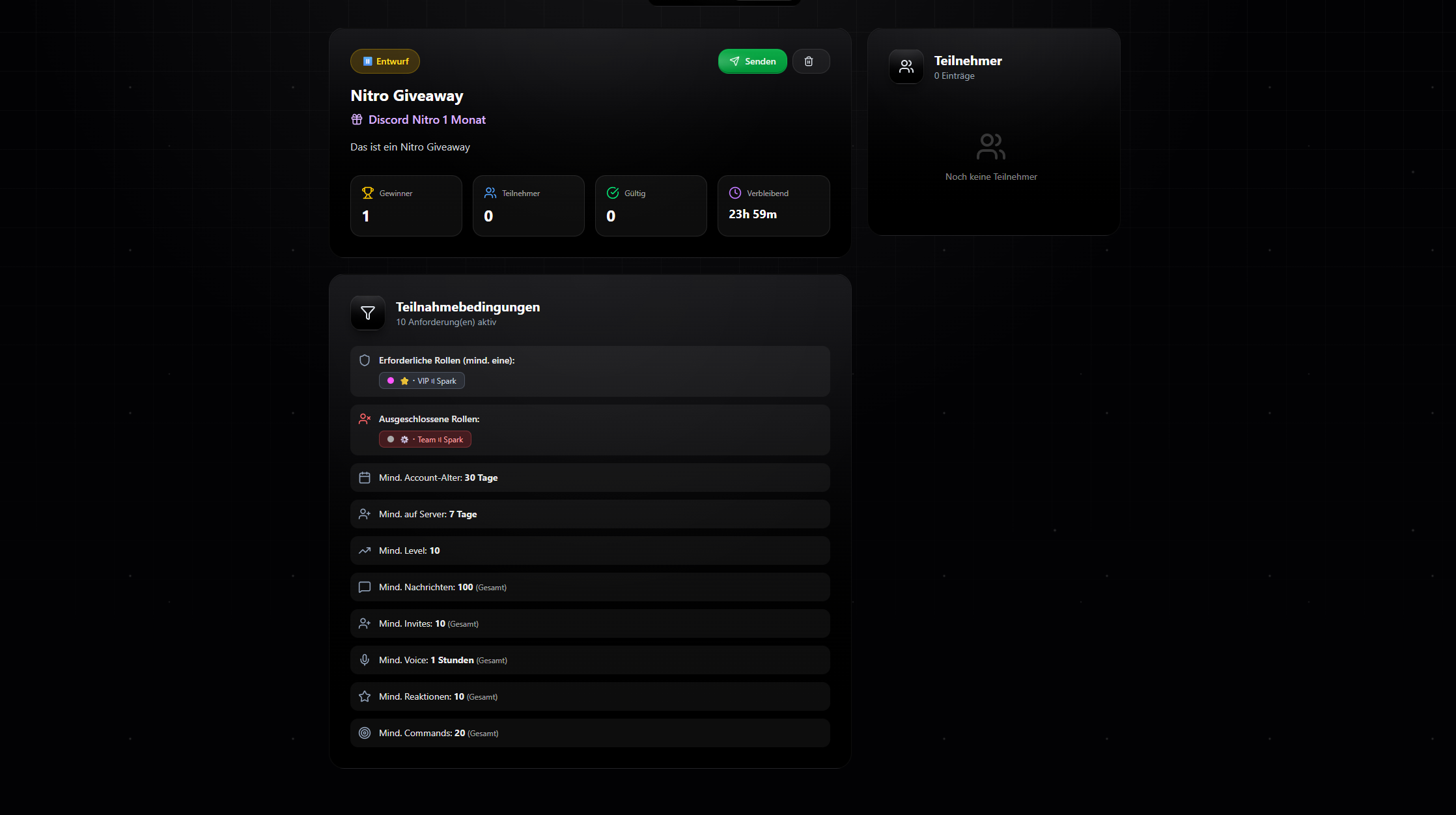 Giveaway System 4