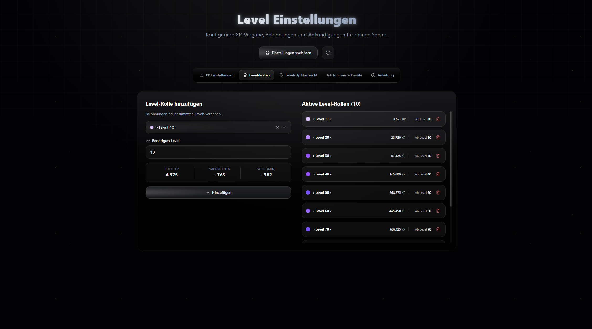 LevelSystem 2
