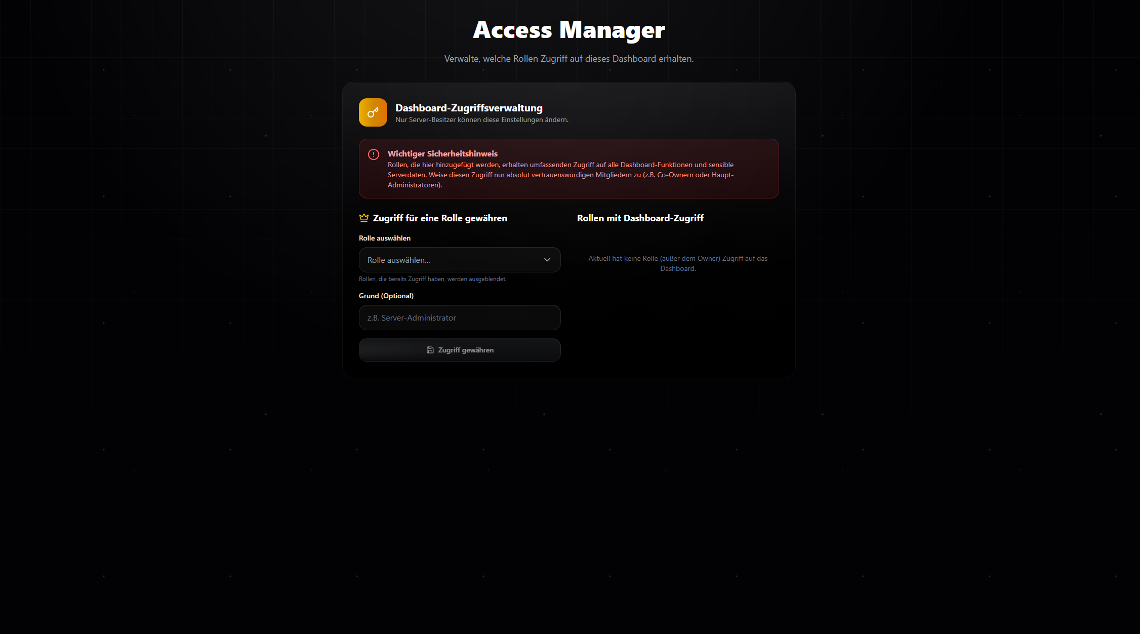 Role Access 1