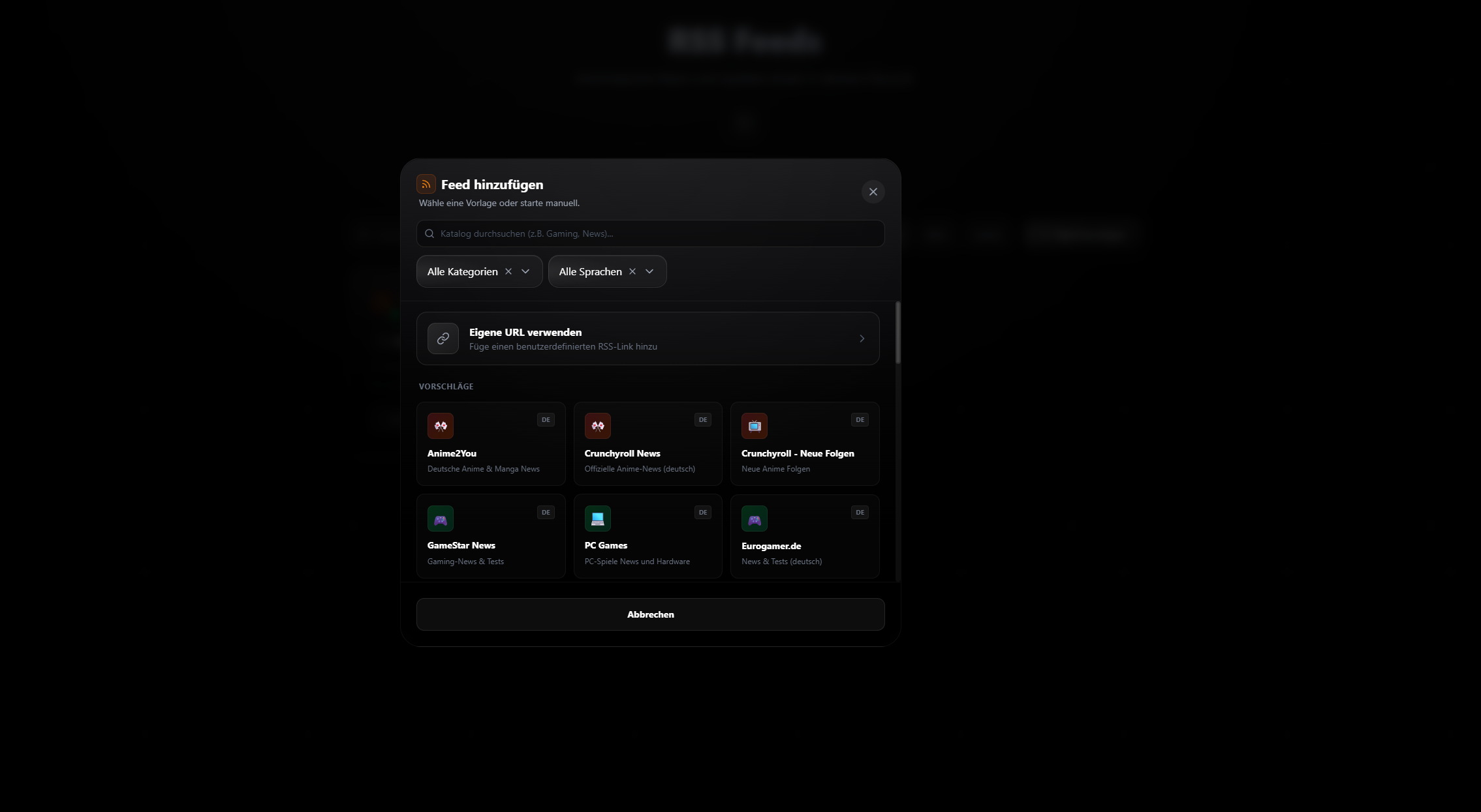 RSS Feeds 2