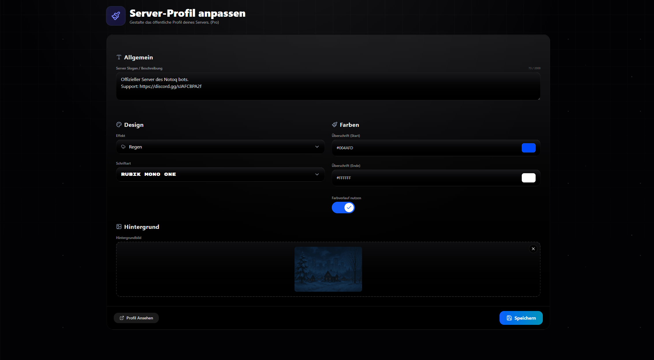 Server Profile 1