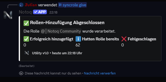SyncRole 1