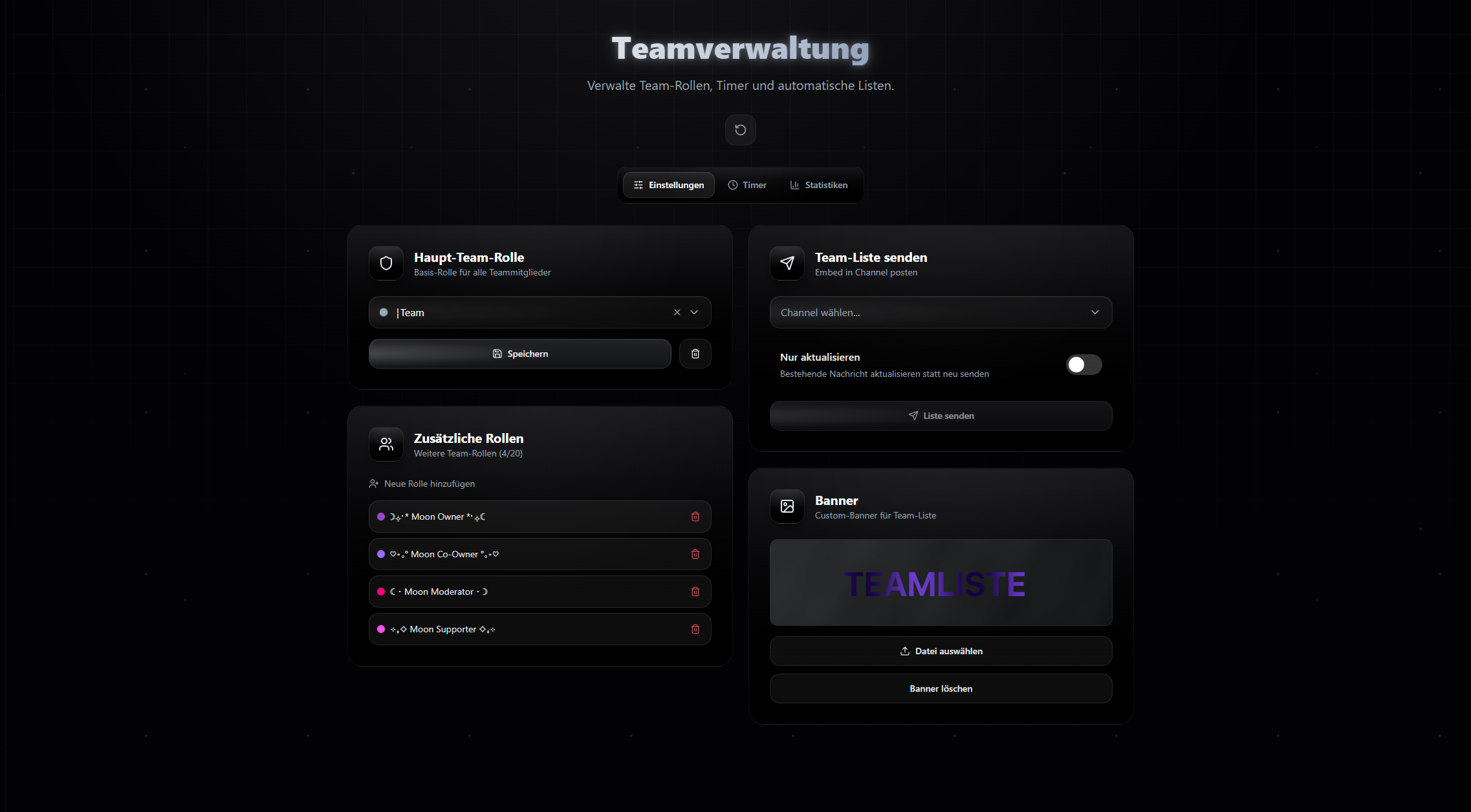 Team List 1